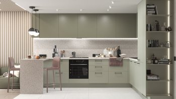 Тренды и новые цвета в дизайне современных кухонь в 2023 году в Элитном - ehlitnyj.mebel54.com | фото