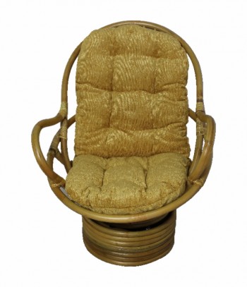 SWIVEL ROCKER кресло-качалка, ротанг №4 в Элитном - ehlitnyj.mebel54.com | фото