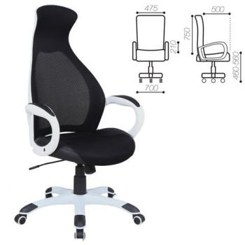 Кресло офисное BRABIX Genesis EX-517 в Элитном - ehlitnyj.mebel54.com | фото
