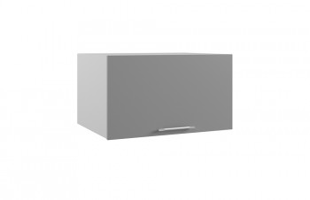 Ройс ГВПГ 800 Шкаф верхний горизонтальный глубокий высокий (Графит софт/корпус Серый) в Элитном - ehlitnyj.mebel54.com | фото