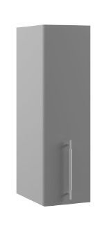 Ройс П 200 Шкаф верхний (Графит софт/корпус Серый) в Элитном - ehlitnyj.mebel54.com | фото