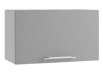 Ройс ПГ 600 Шкаф верхний горизонтальный (Графит софт/корпус Серый) в Элитном - ehlitnyj.mebel54.com | фото