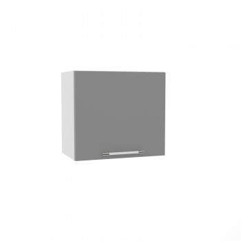 Ройс ВПГ 500 Шкаф верхний горизонтальный высокий (Графит софт/корпус Серый) в Элитном - ehlitnyj.mebel54.com | фото