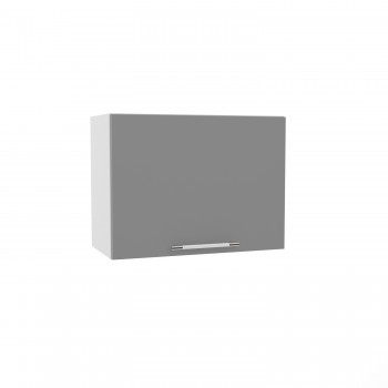 Ройс ВПГ 600 Шкаф верхний горизонтальный высокий (Графит софт/корпус Серый) в Элитном - ehlitnyj.mebel54.com | фото