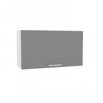 Ройс ВПГ 800 Шкаф верхний горизонтальный высокий (Графит софт/корпус Серый) в Элитном - ehlitnyj.mebel54.com | фото